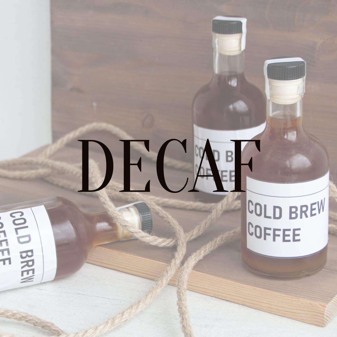 Cold brew - Decaf - 1litre